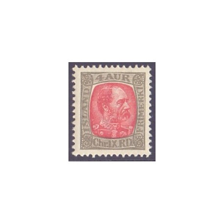 Island. 1902-04. Kong. Chr. IX. AFA nr. 36 **   postfrisk st. stemplet FDC