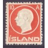 Island. 1912. Frederik VIII, 10 Aur AFA nr. 70 **  postfrisk st. stemplet FDC