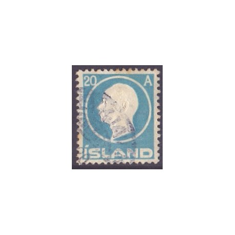 Island. 1912. Frederik VIII, 20 Aur AFA nr. 71 **  postfrisk st. stemplet FDC