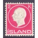 Island. 1912. Frederik VIII, 2 kr. AFA nr. 74 **  postfrisk st. stemplet FDC