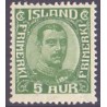 Island. 1920. Chr. X. AFA nr. 86 **  postfrisk st. stemplet FDC