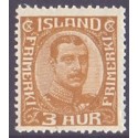 Island. 1920. Chr. X. AFA nr. 84 **  postfrisk st. stemplet FDC