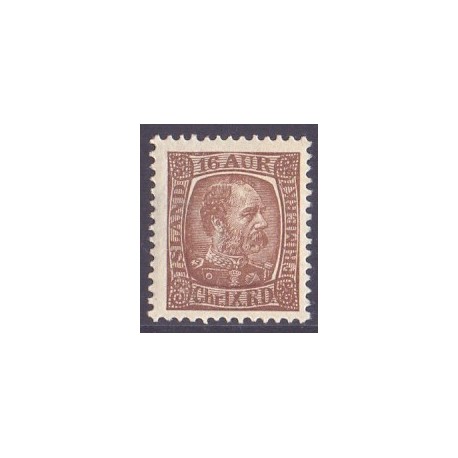 Island. 1902-04. Kong. Chr. IX. AFA nr. 40  **   postfrisk st. stemplet FDC