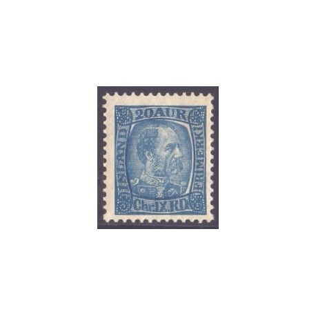 Island. 1902-04. Kong. Chr. IX. AFA nr. 41  **   postfrisk st. stemplet FDC