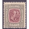 Island. 1907. Dobbelt konger 50 Aur, AFA nr. 59 **  postfrisk st. stemplet FDC