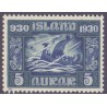 Island. 1930. Altinget 1000-års jubilæum 5 Aur. AFA nr. 126  **   postfrisk st. stemplet FDC
