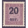 Island. 1921-22. Provisorier 20/40 Aur. AFA nr. 109  **   postfrisk st. stemplet FDC