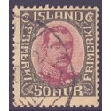 Island. 1920. Chr. X. AFA nr. 95 **  postfrisk st. stemplet FDC