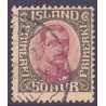Island. 1920. Chr. X. AFA nr. 95 **  postfrisk st. stemplet FDC