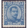 Island. 1920. Chr. X. AFA nr. 91 **  postfrisk st. stemplet FDC