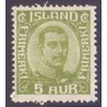 Island. 1920. Chr. X. AFA nr. 99 **  postfrisk st. stemplet FDC