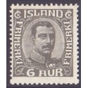 Island. 1920. Chr. X. AFA nr. 87 **  postfrisk st. stemplet FDC