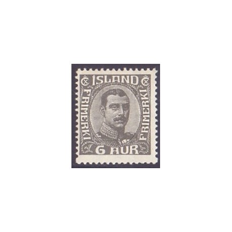 Island. 1920. Chr. X. AFA nr. 87 **  postfrisk st. stemplet FDC