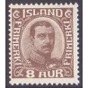 Island. 1920. Chr. X. AFA nr. 88 **  postfrisk st. stemplet FDC