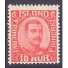 Island. 1920. Chr. X. AFA nr. 89 **  postfrisk st. stemplet FDC