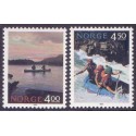 Norge. 1993. Nordenfrimærker. AFA nr. 1121-22 **  stemplet postfrisk FDC