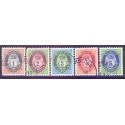 Norge. 1992. Brugsfrimærker. AFA nr. 1107-11 **  stemplet postfrisk FDC