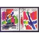 Norge. 1992. Vinter-OL i Lillehammer.. AFA nr. 1103-04 **  stemplet postfrisk FDC