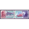 Norge. 1993. Hurtigruten. AFA nr. 1125-26 **  stemplet postfrisk FDC