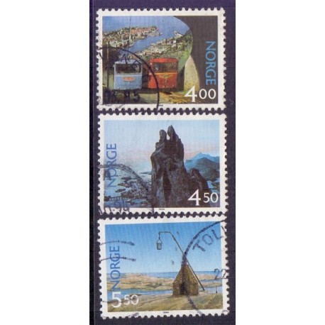 Norge. 1994. Nordenfrimærker.  AFA nr. 1154-56 **  stemplet postfrisk FDC