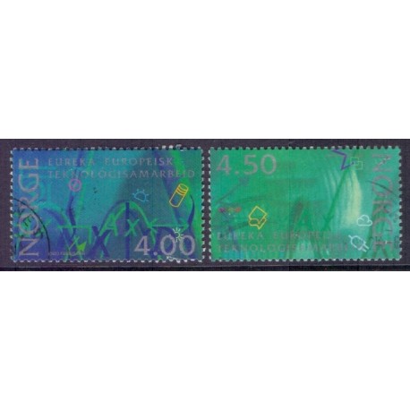 Norge. 1994. Norsk forskning.  AFA nr. 1157-58 **  stemplet postfrisk FDC