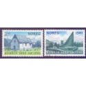 Norge. 1995. Den norske kirke 1000år. AFA nr. 1176-77 ** stemplet postfrisk FDC