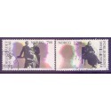Norge. 1995. Forligsrådet 200 år. AFA nr. 1183-84 ** stemplet postfrisk FDC