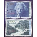 Norge. 1993. Edward Griegs fødsel. AFA nr. 1123-24 **  stemplet postfrisk FDC