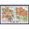 Norge. 1996. Skovbær i parstykke. AFA nr. 1202Cv-03Ch ** stemplet postfrisk FDC