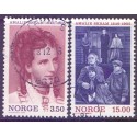 Norge. 1996. Amalie Skrams fødsel. AFA nr. 1224-25 ** stemplet postfrisk FDC