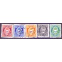 Norge. 1997. Suppleringsværdier. AFA nr. 1228-32 ** stemplet postfrisk FDC