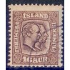 Island. 1907. Dobbelt konger 16 Aur, AFA nr. 55 ** postfrisk st. stemplet FDC