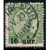 Island. 1921-22. Provisorier 10/5 Aur. AFA nr. 106  **   postfrisk st. stemplet FDC