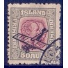Island. 1928-29. Luftpostprovisorier 50 Aur. AFA nr. 124  **   postfrisk st. stemplet FDC
