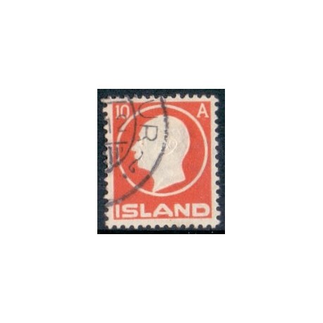 Island. 1912. Frederik VIII, 10 Aur AFA nr. 70 **  postfrisk st. stemplet FDC