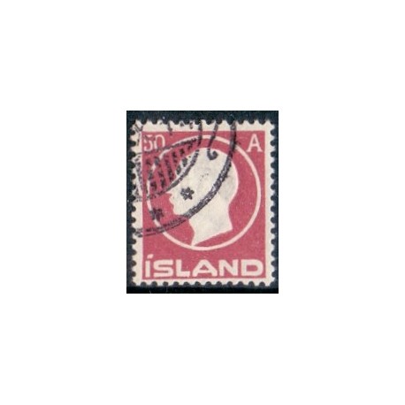 Island. 1912. Frederik VIII, 50  Aur AFA nr. 72 **  postfrisk st. stemplet FDC