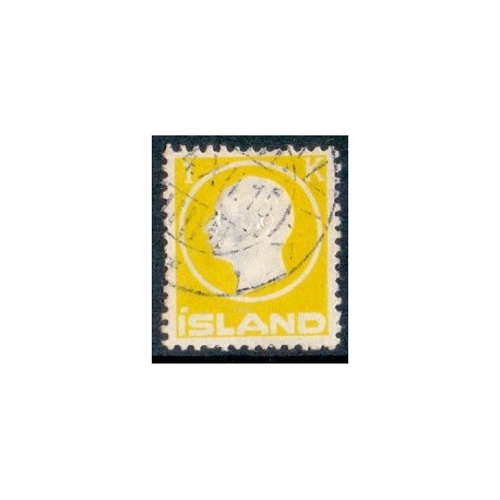 Island. 1912. Frederik VIII, 1 kr. AFA nr. 73 **  postfrisk st. stemplet FDC