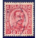 Island. 1920. Chr. X. AFA nr. 89 **  postfrisk st. stemplet FDC