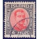 Island. 1920. Chr. X. AFA nr. 85 **  postfrisk st. stemplet FDC