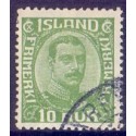 Island. 1921-22. Chr. X. AFA nr. 100  **  postfrisk st. stemplet FDC