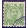 Island. 1921-22. Chr. X. AFA nr. 100  **  postfrisk st. stemplet FDC