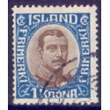 Island. 1920. Chr. X. AFA nr. 96 **  postfrisk st. stemplet FDC