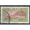 Island. 1925. Landskabsserien 50 Aur. AFA nr. 118  ** postfrisk st. stemplet FDC
