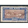 Island. 1925. Landskabsserien 10 Aur. AFA nr. 115  ** postfrisk st. stemplet FDC