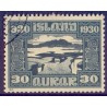 Island. 1930. Altinget 1000-års jubilæum 30 Aur. AFA nr. 132  **   postfrisk st. stemplet FDC