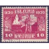 Island. 1930. Altinget 1000-års jubilæum 10 kr. AFA nr. 139  **  postfrisk st. stemplet FDC