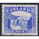 Island. 1931-32. Gullfoss 35 Aur. AFA nr. 152  **  postfrisk st. stemplet FDC