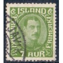 Island. 1931-33. Chr. X Ny gravering. 6 Aur. AFA nr. 159  **  postfrisk st. stemplet FDC