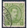 Island. 1931-33. Chr. X Ny gravering. 6 Aur. AFA nr. 159  **  postfrisk st. stemplet FDC