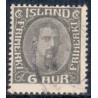 Island. 1931-33. Chr. X Ny gravering. 6 Aur. AFA nr. 159  **  postfrisk st. stemplet FDC